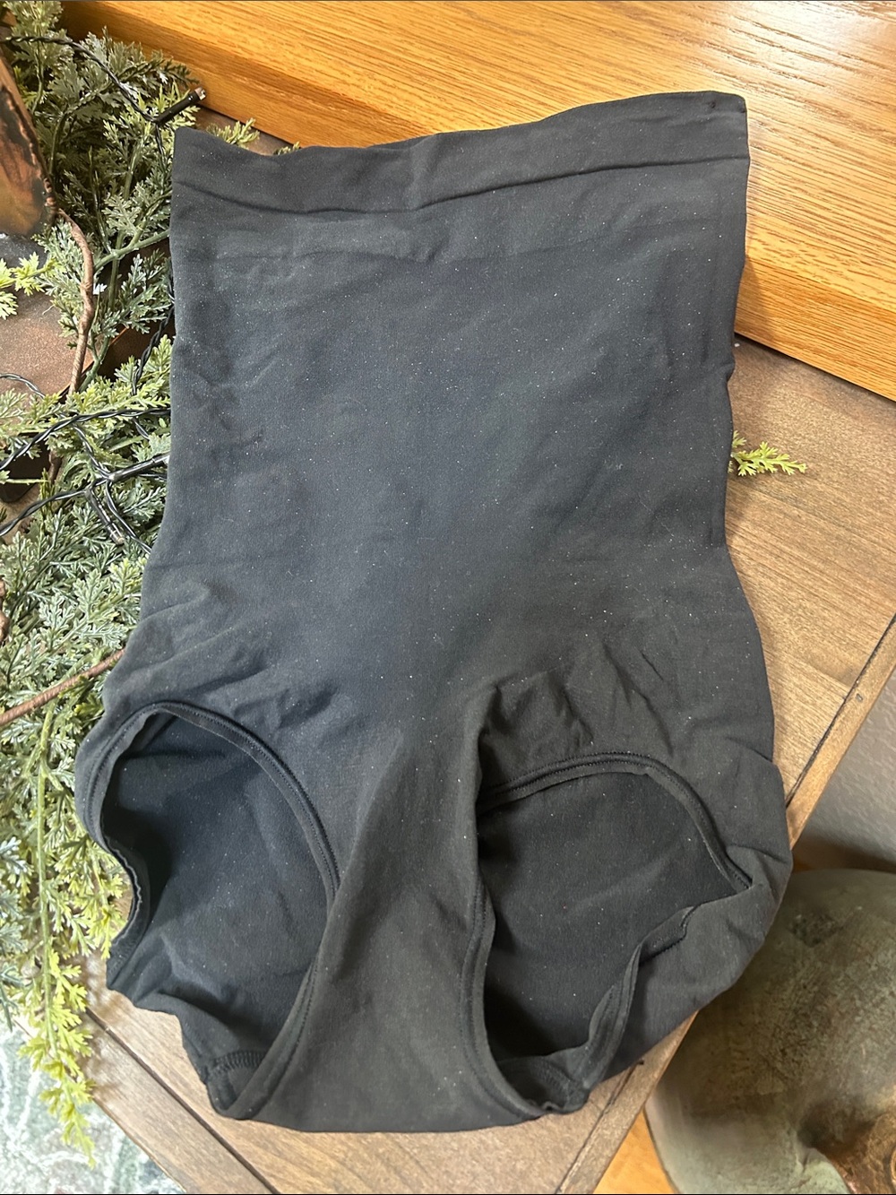 SPANX Black High-Waist Shaper Briefs medium